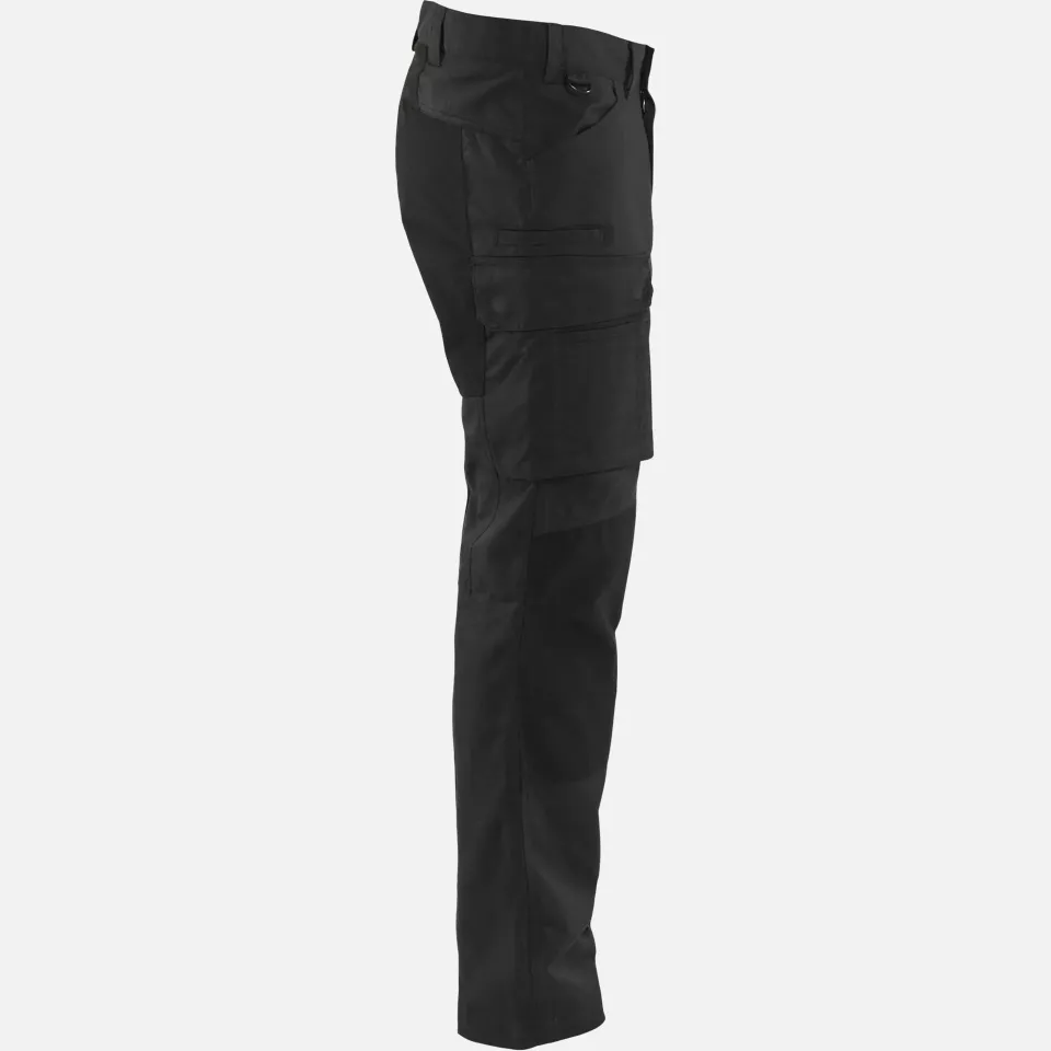 Blaklader 148615129900, Stretch Flammschutz Arbeitshose, Schwarz, image 2, gallery thumbnail