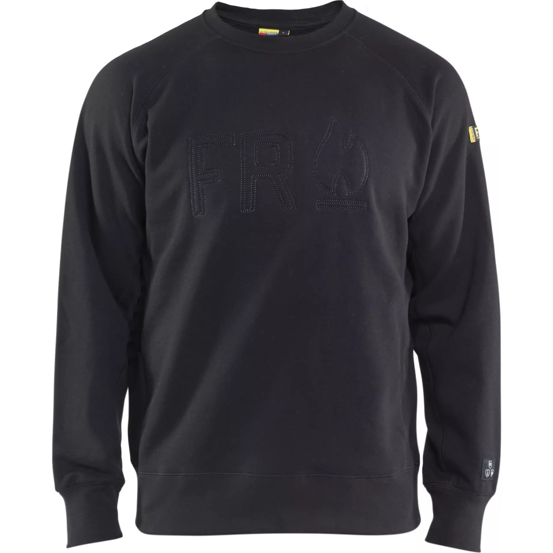 Blaklader 347717629900, Flame Resistant Sweatshirt, Black
