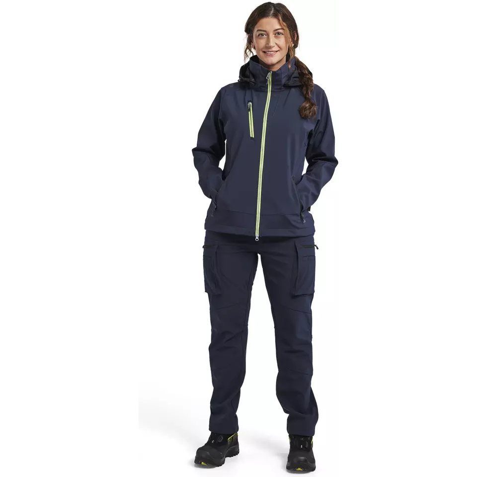 Blaklader 717725138600, Damen Softshell Winterhose, Dunkel Marineblau, image 5, gallery thumbnail