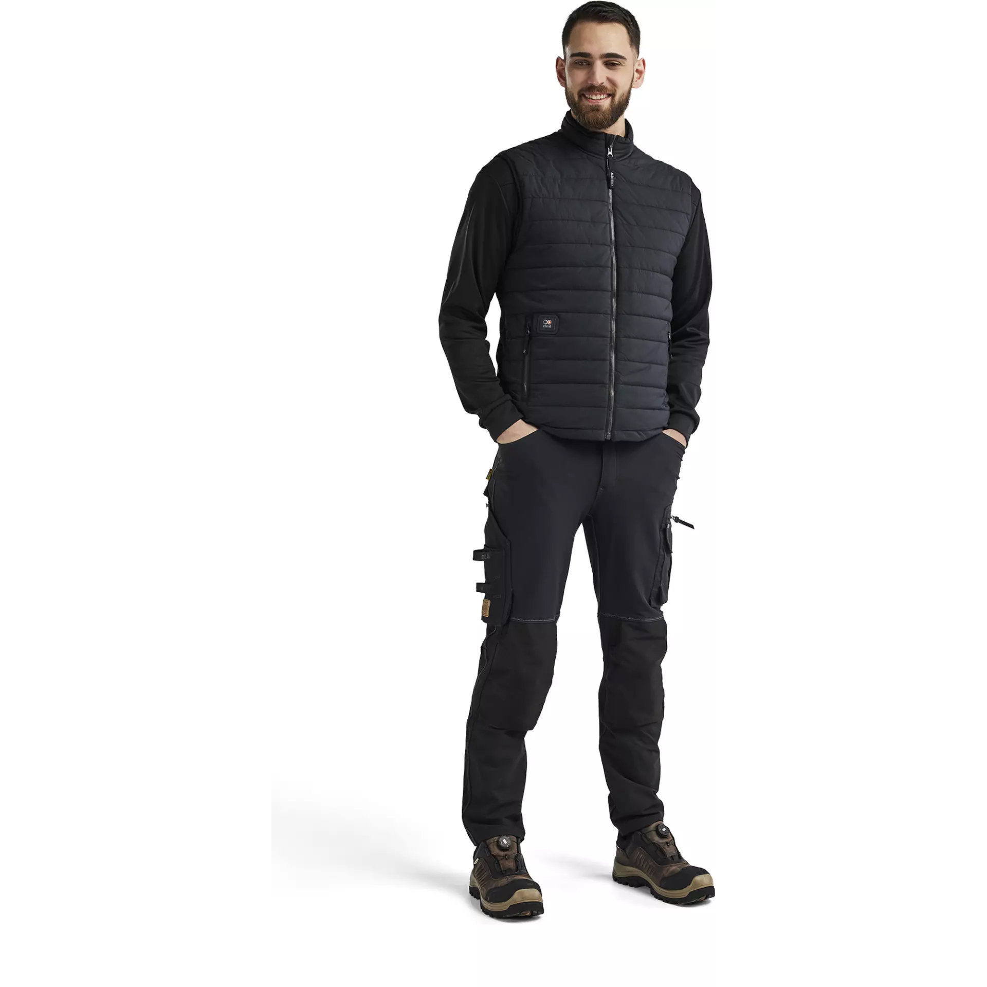 Blåkläder 388020329900, Smart Heated Vest, Black, image 5