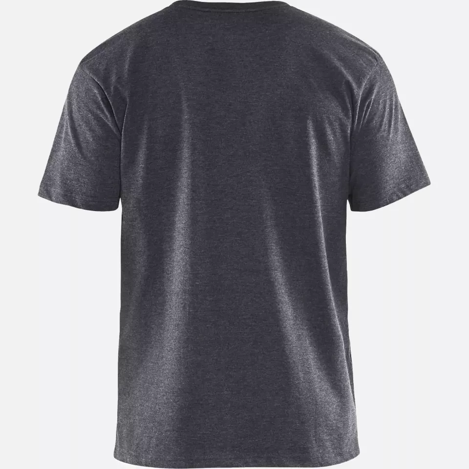 Blaklader 362510539991, T-Shirt, Black Melange, image 4, gallery thumbnail