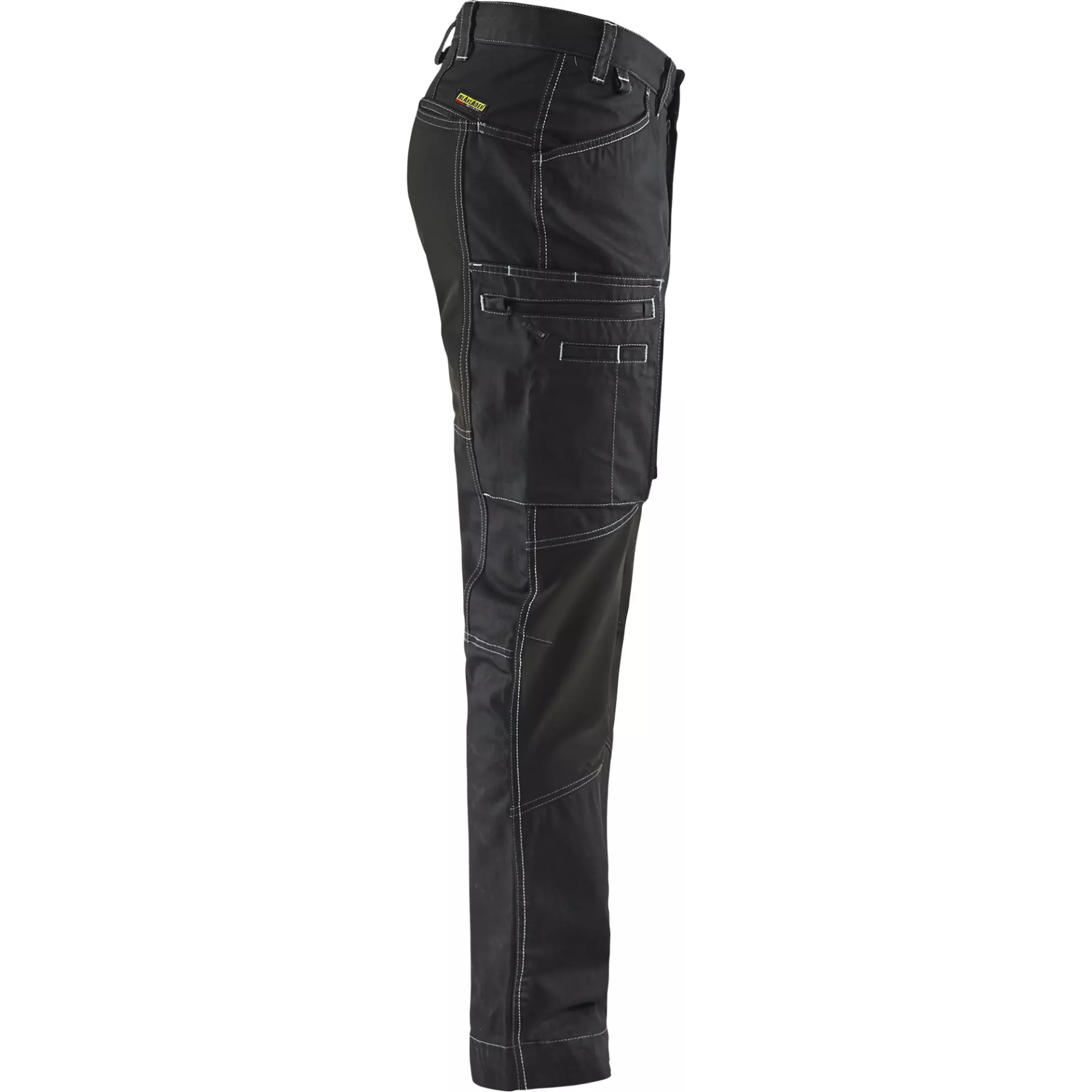 Blaklader 145911429900, Denim Stretch Work Trousers, Black, image 2