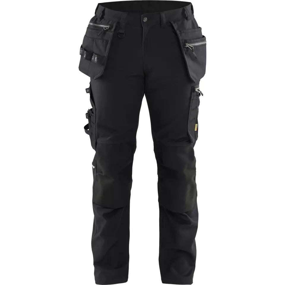 Blåkläder 179013709999, Stretch Craftsman Work Trousers, Black/Black, image 1, gallery thumbnail
