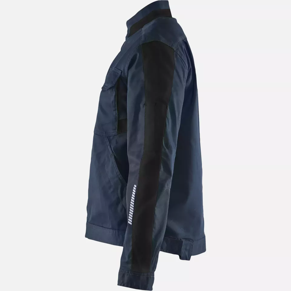 Blaklader 444318328699, Ladies Industry Stretch Jacket, Dark Navy/Black, image 3, gallery thumbnail