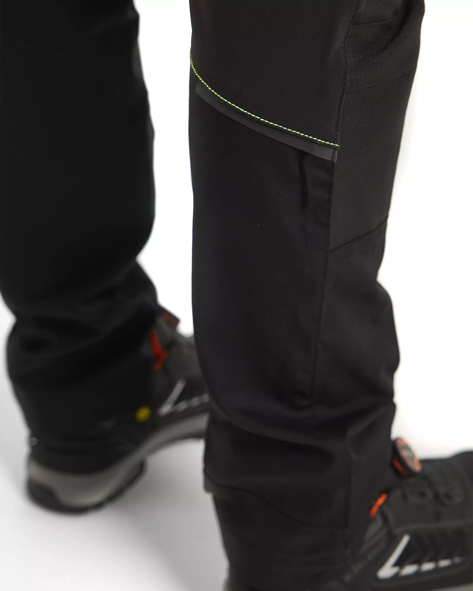 Blaklader 716618459933, Ladies Stretch Service Trousers, Black/Yellow, image 5
