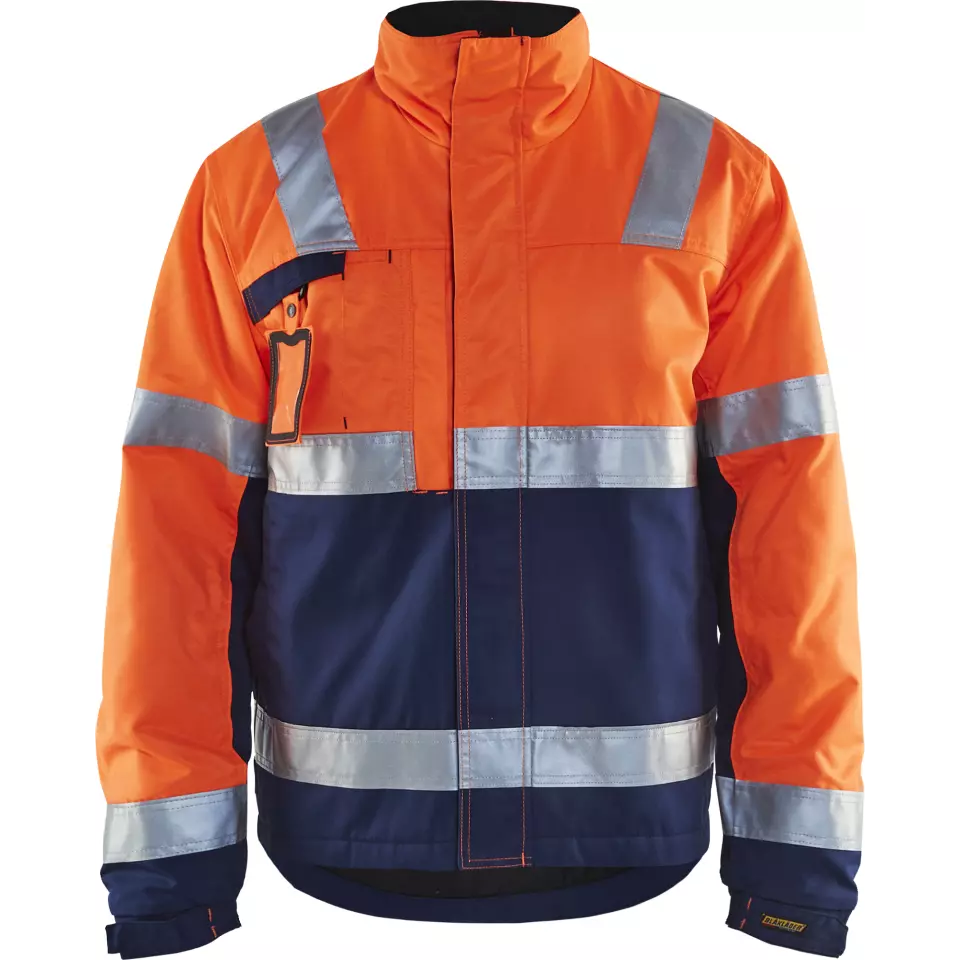 Blaklader 486218115389, Winterjacke, Orange/Marineblau, image 1, gallery thumbnail
