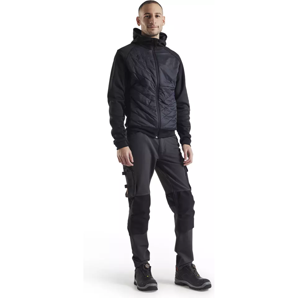 Blaklader 346325269998, Hybrid Sweatshirt, Black/Dark Grey, image 5, gallery thumbnail