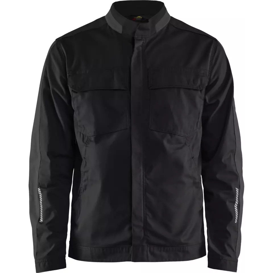 Blaklader 444418329998, Industry Stretch Jacket, Black/Dark Grey