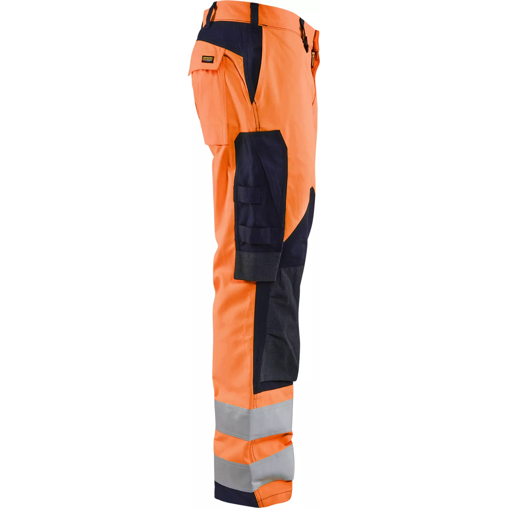 Blåkläder 158815135389, Multinorm Work Trousers, Orange/Navy Blue, image 2