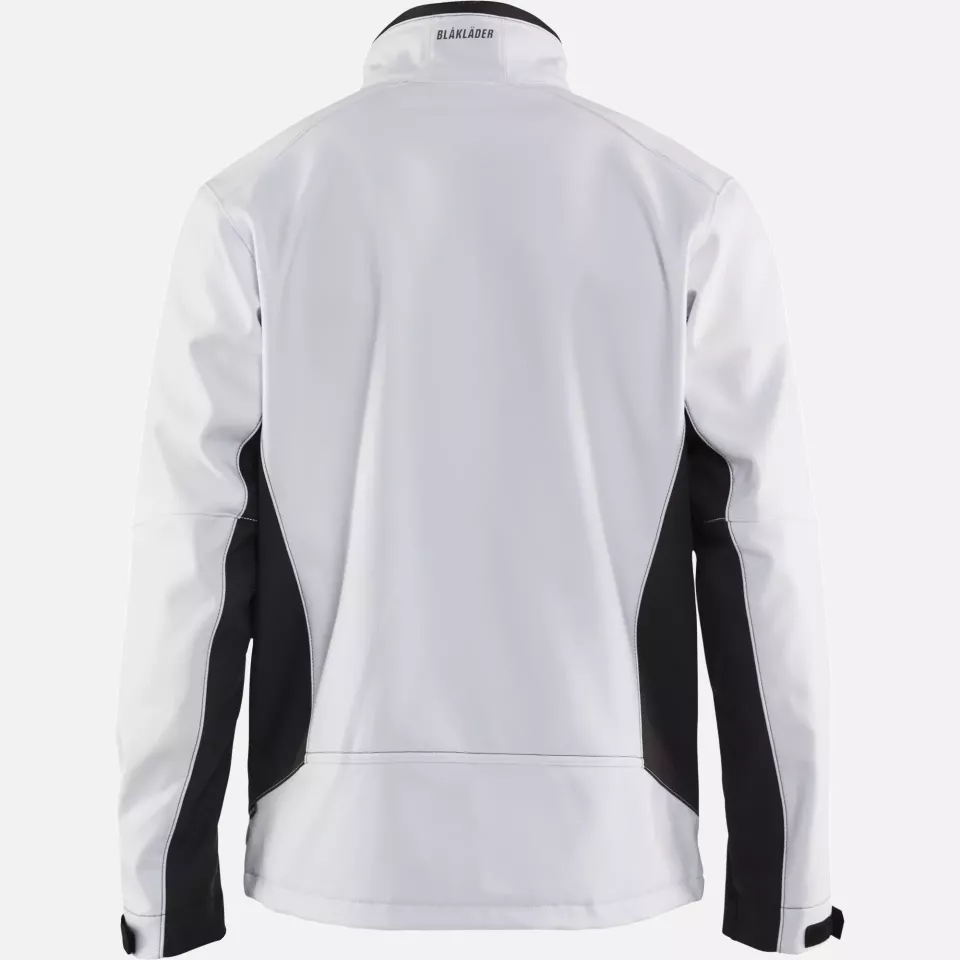Blaklader 495025161098, Softshell Jacket, White/Dark Grey, image 4, gallery thumbnail