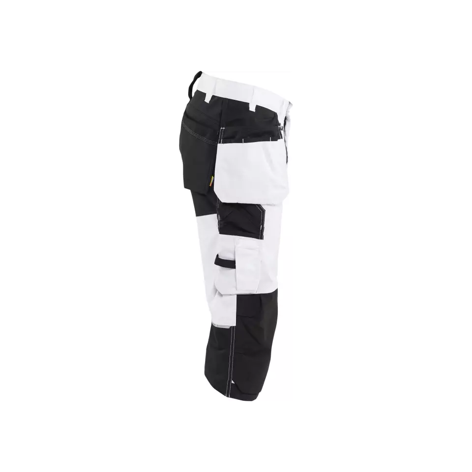 Blåkläder 177418321099, Stretch Maler Piratenhose, Weiß/Schwarz, image 3, gallery thumbnail