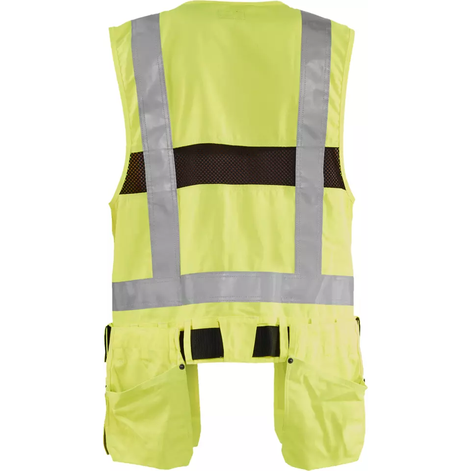 Blåkläder 303218043300, High Vis Tool Vest, Yellow, image 4, gallery thumbnail