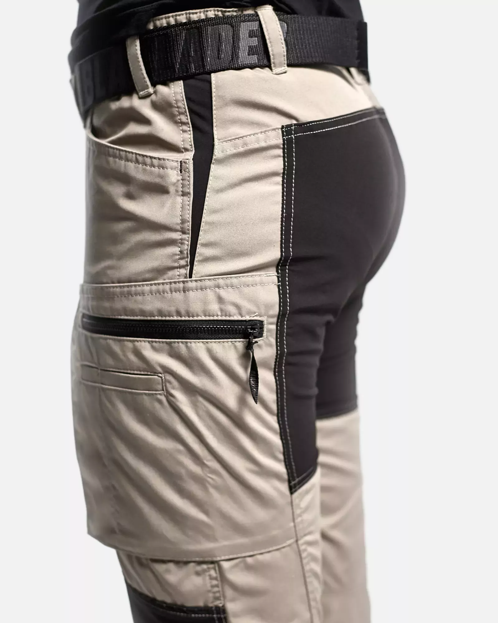 Blaklader 715918452799, Ladies Stretch Work Trousers, Stone Grey/Black, image 6