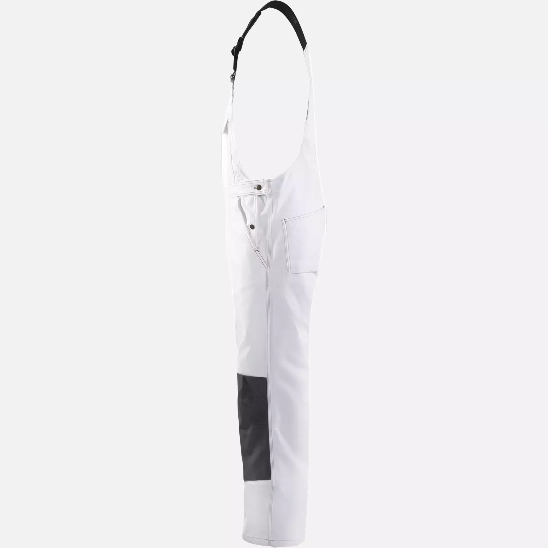 Blaklader 261112101098, Painters Bib and Brace, White/Dark Grey, image 3