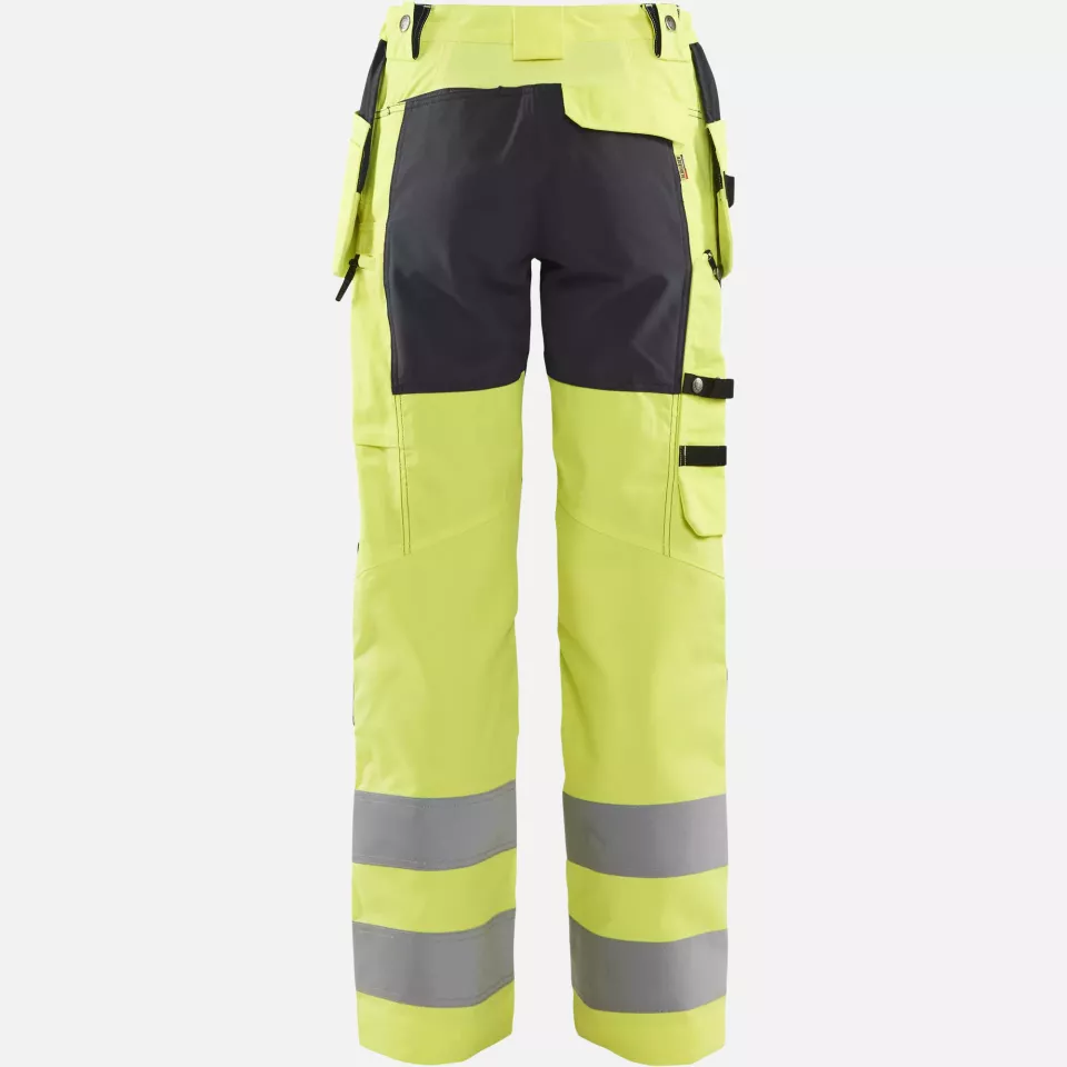 Blaklader 716318113399, High Vis Damen Stretch Arbeitshose, Gelb/Schwarz, image 4, gallery thumbnail