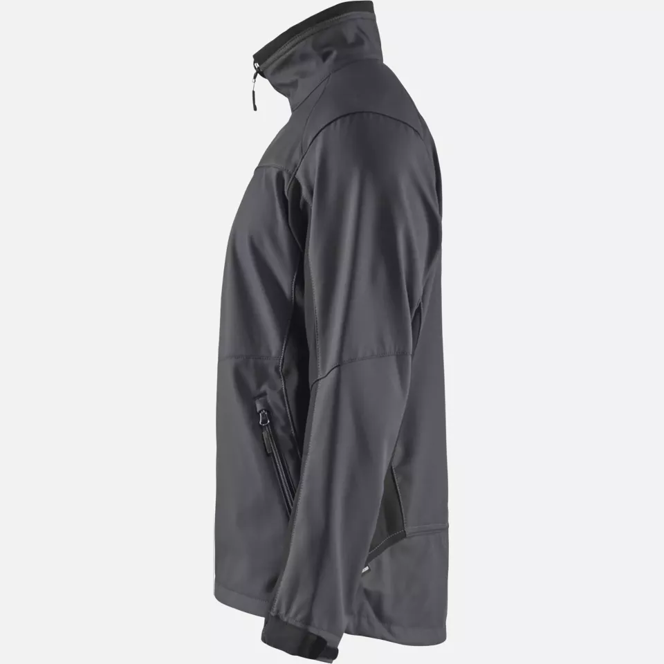 Blaklader 495025169699, Softshell Jacke, Mittelgrau/Schwarz, image 3, gallery thumbnail