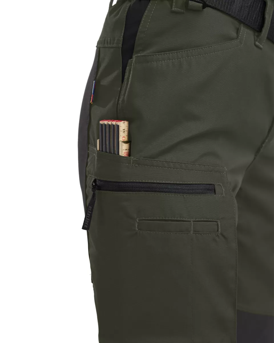 Blaklader 715918454699, Damen Stretch Arbeitshose, Armygrün/Schwarz, image 6, gallery thumbnail
