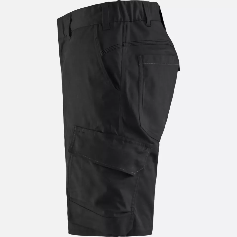 Blaklader 144618329900, Industry Stretch Shorts, Black, image 3, gallery thumbnail
