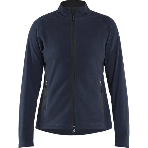 Blaklader Ladies Microfleece Jacket, Dark Navy