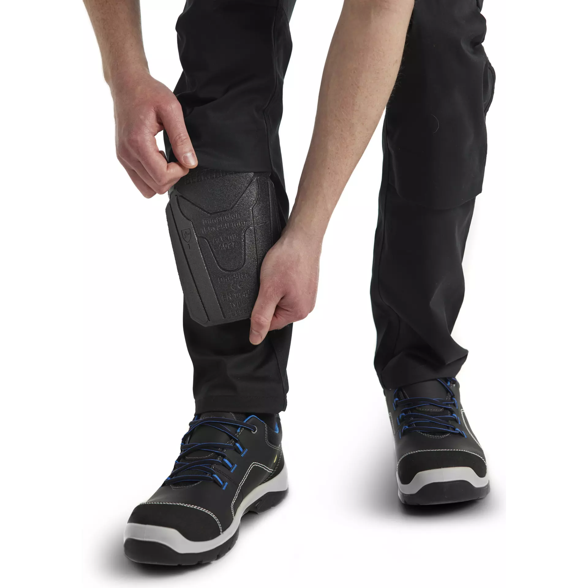 Blaklader 144818328699, Industry Stretch Work Trousers with Knee Pad Pockets, Dark Navy/Black, image 8