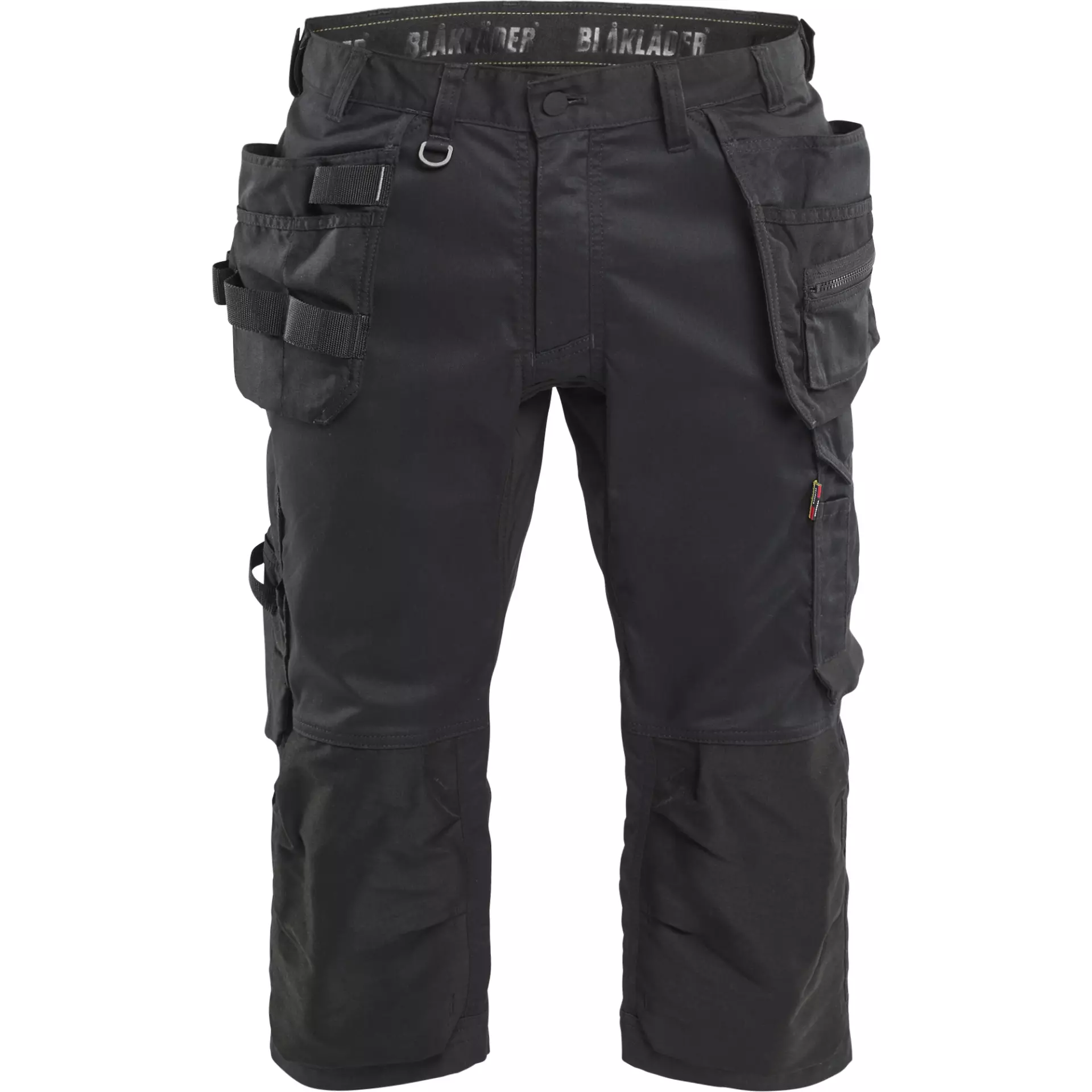 Blaklader 175418329900, Stretch Craftsman Pirate Shorts, Black