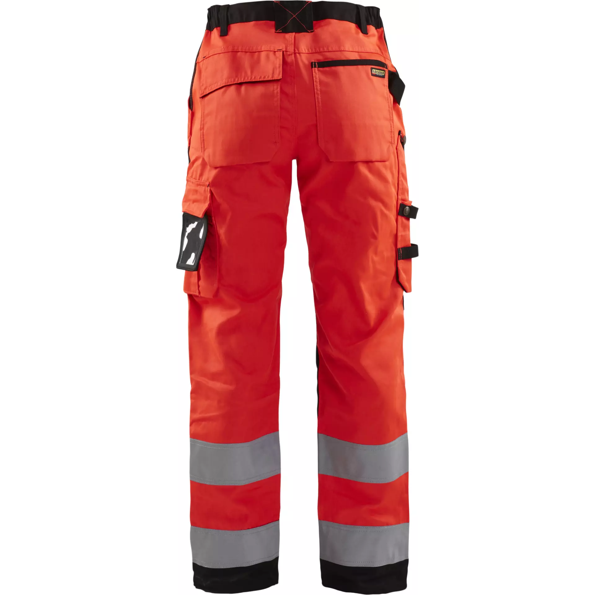 Blaklader 715518115599, High Vis Damen Arbeitshose, Rot/Schwarz, image 4