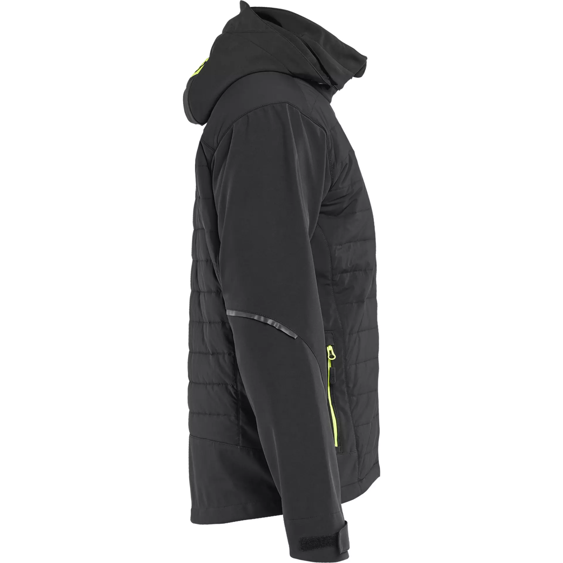 Blåkläder 474325139933, Hybrid Jacket, Black/Yellow, image 2