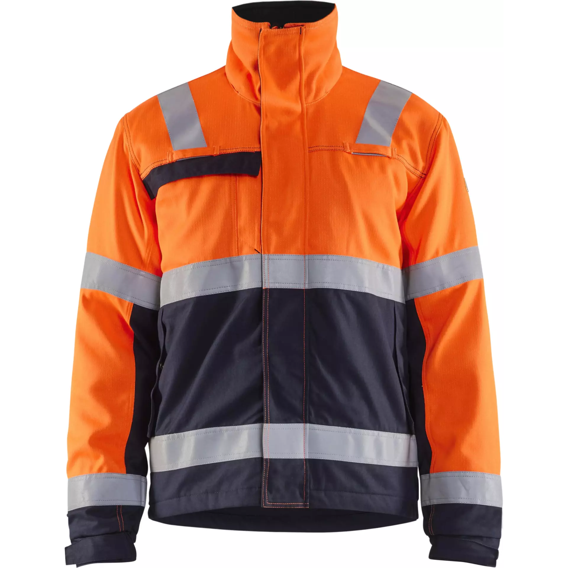 Blaklader 406915135389, Multinorm Winter Jacket, Orange/Navy