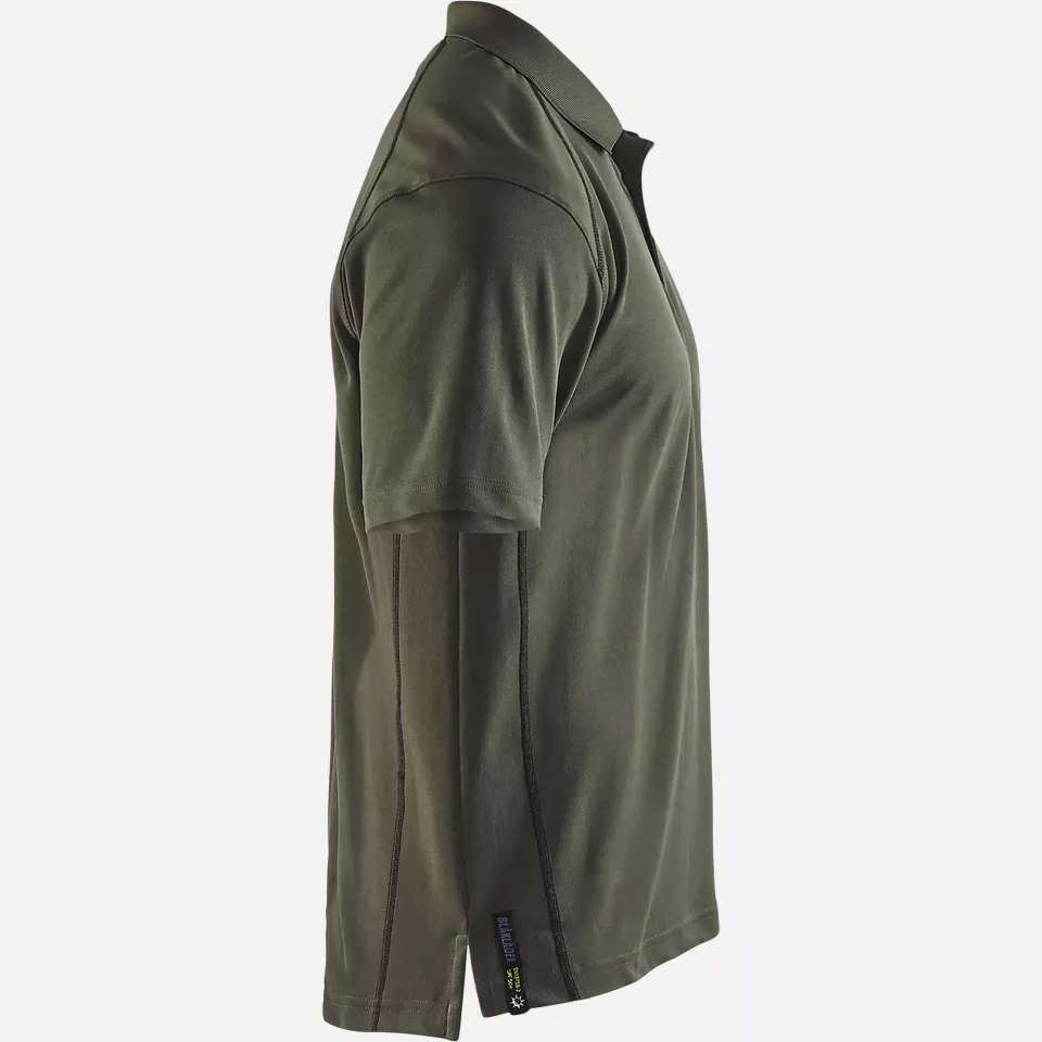 Blaklader 332610514600, UV Protection Polo Shirt, Army Green, image 2, gallery thumbnail