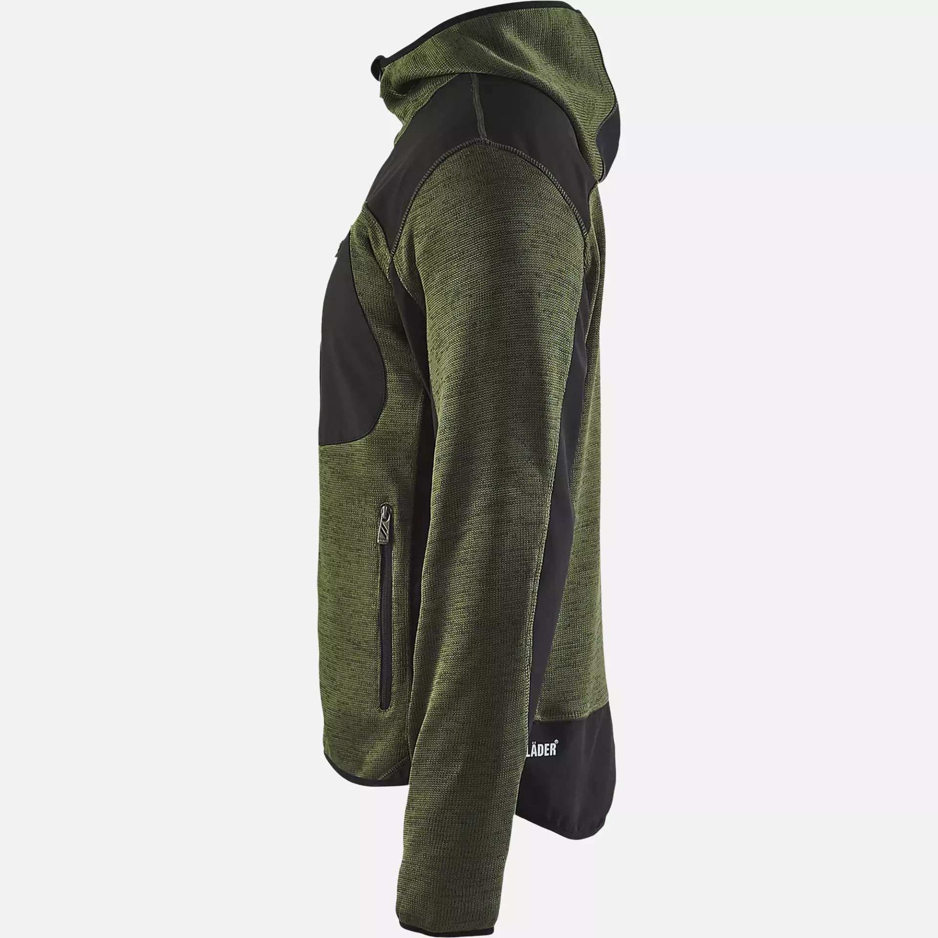 Blaklader 493021174699, Softshell Knit Jacket, Army Green/Black, image 3