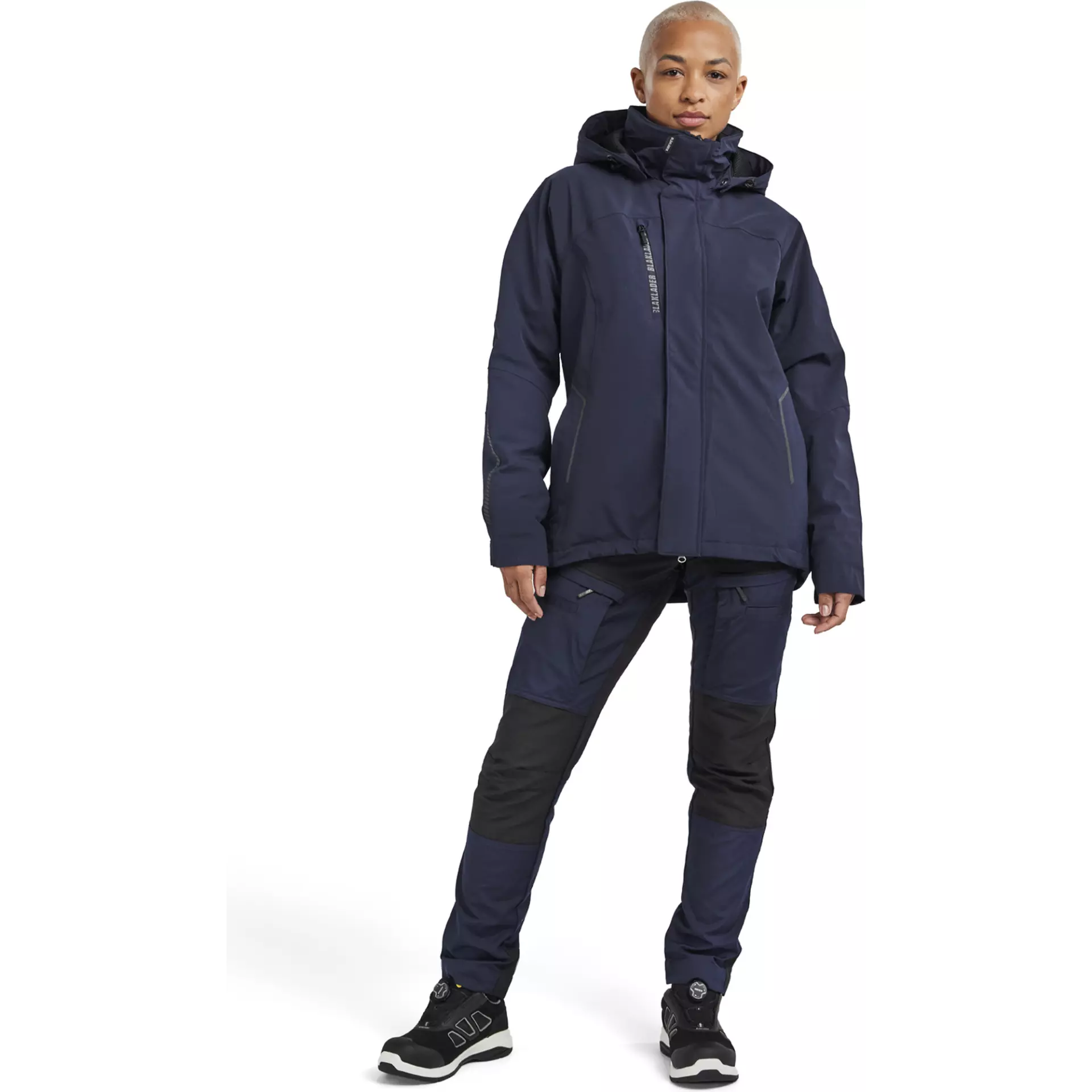 Blaklader 440819178699, Ladies Lined Lightweight Stretch Winter Jacket, Dark Navy/Black, image 5