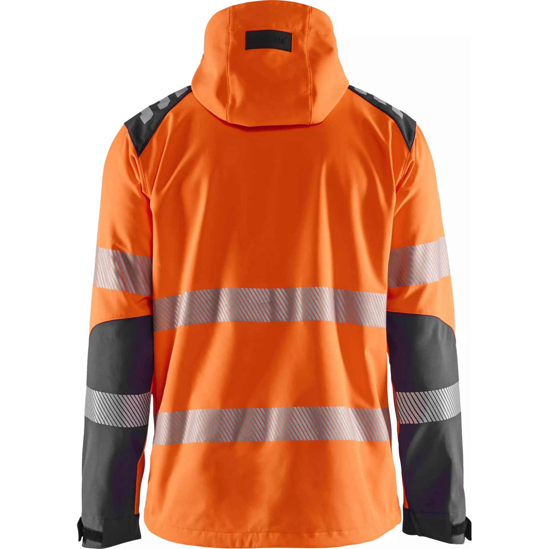 Blåkläder 449125135396, High Vis Softshell Jacket, Orange/Medium Grey, image 4