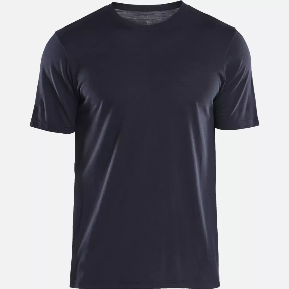 Blaklader 353617438600, Merino Wool T-Shirt, Dark Navy, image 1, gallery thumbnail