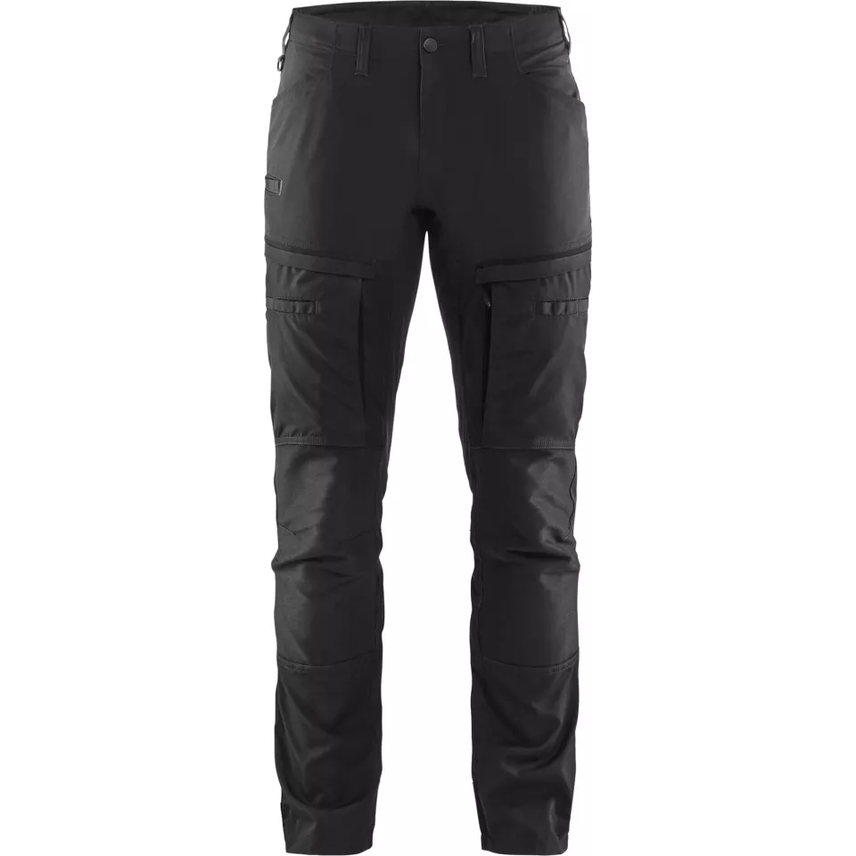Blaklader 145618459998, Stretch Work Trousers, Black/Dark Grey
