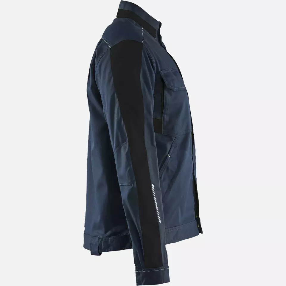 Blaklader 444318328699, Ladies Industry Stretch Jacket, Dark Navy/Black, image 2, gallery thumbnail