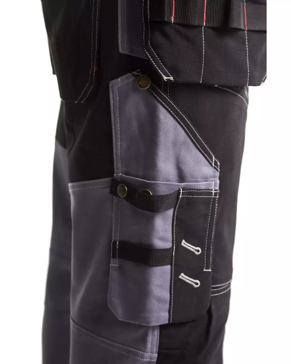 Blaklader 150013709499, Craftsman Work Trousers, Grey/Black, image 10, gallery thumbnail
