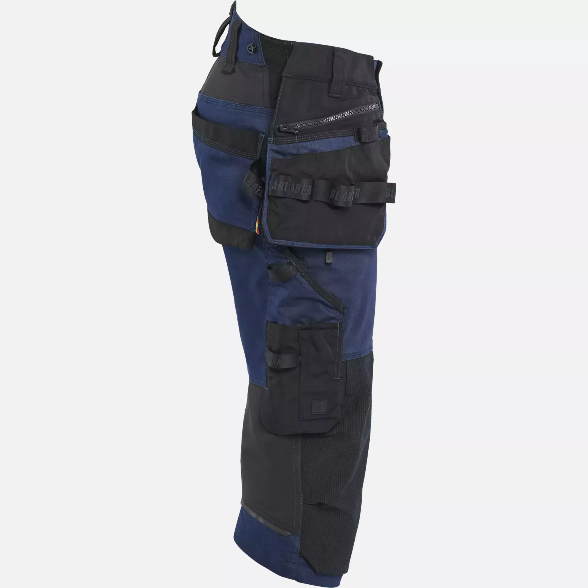 Blaklader 197711498699, STRIKER Stretch Pirate Shorts, Dark Navy/Black, image 2