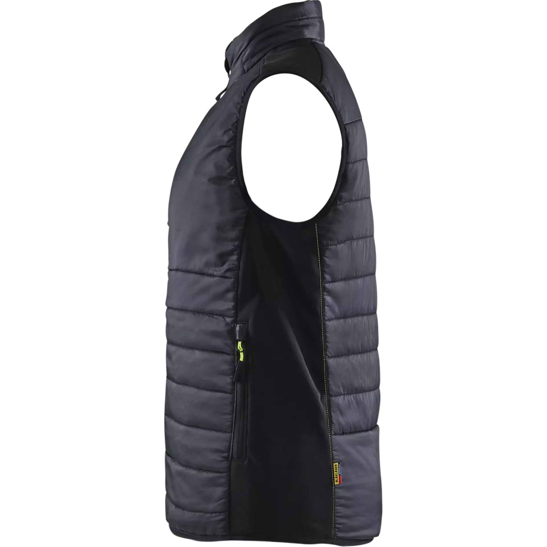 Blaklader 386420309933, Damen Gefütterte Weste, Schwarz/Gelb, image 3