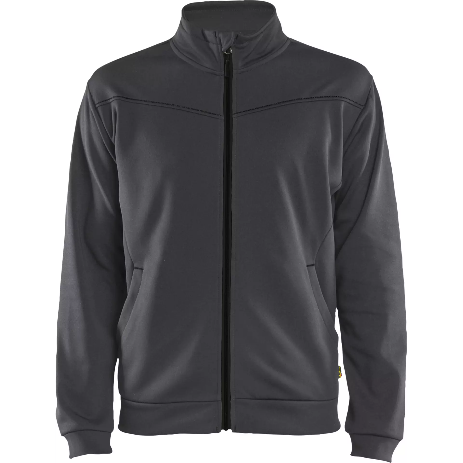 Blaklader 336225269699, Sweat Jacket with Zipper, Medium Grey/Black