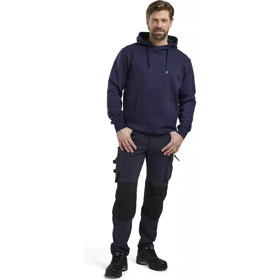 Blåkläder 339610488800, Hooded Sweatshirt, Navy, image 5, gallery thumbnail