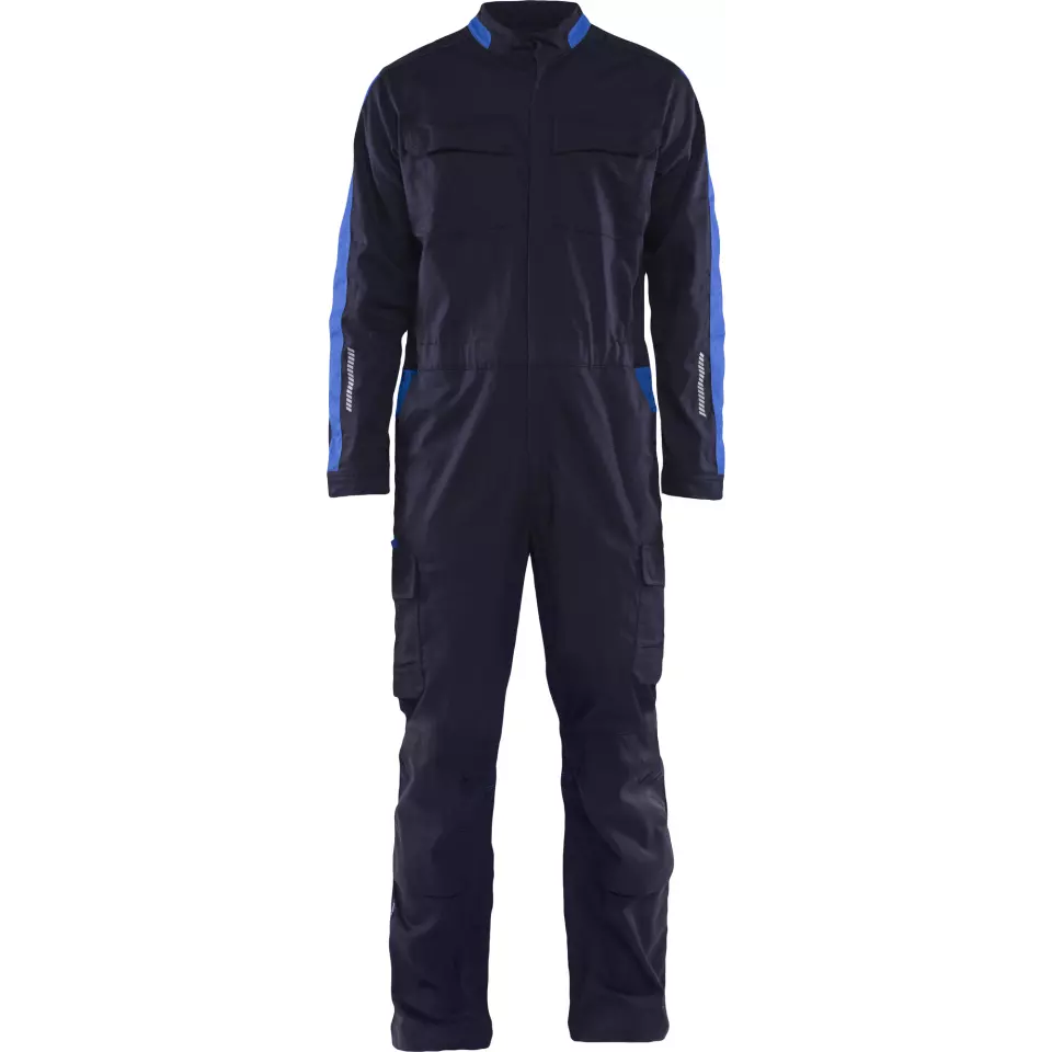 Blaklader 614418328985, Industrial Stretch Coverall, Navy/Royal Blue, image 1, gallery thumbnail