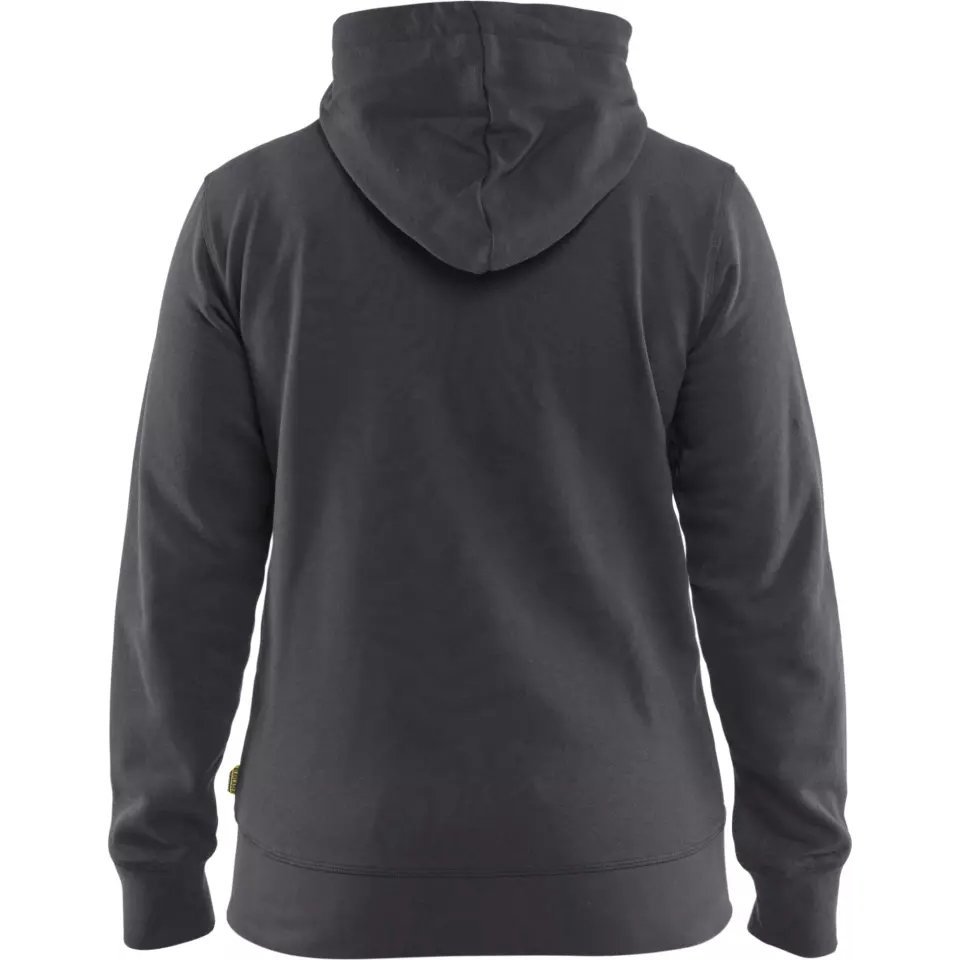 Blåkläder 339511589600, Ladies Zip Hoodie, Mid Grey, image 4, gallery thumbnail
