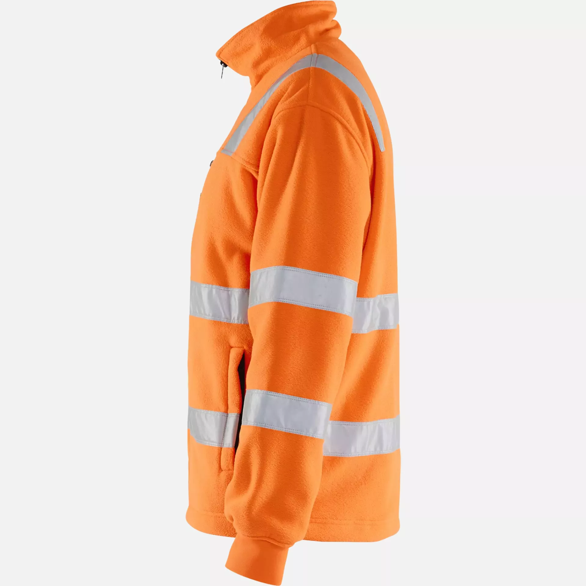 Blaklader 485325605300, High Vis Fleece Jacket, Orange, image 3
