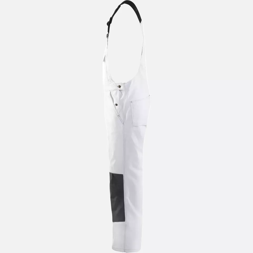 Blaklader 261112101098, Painters Bib and Brace, White/Dark Grey, image 3, gallery thumbnail