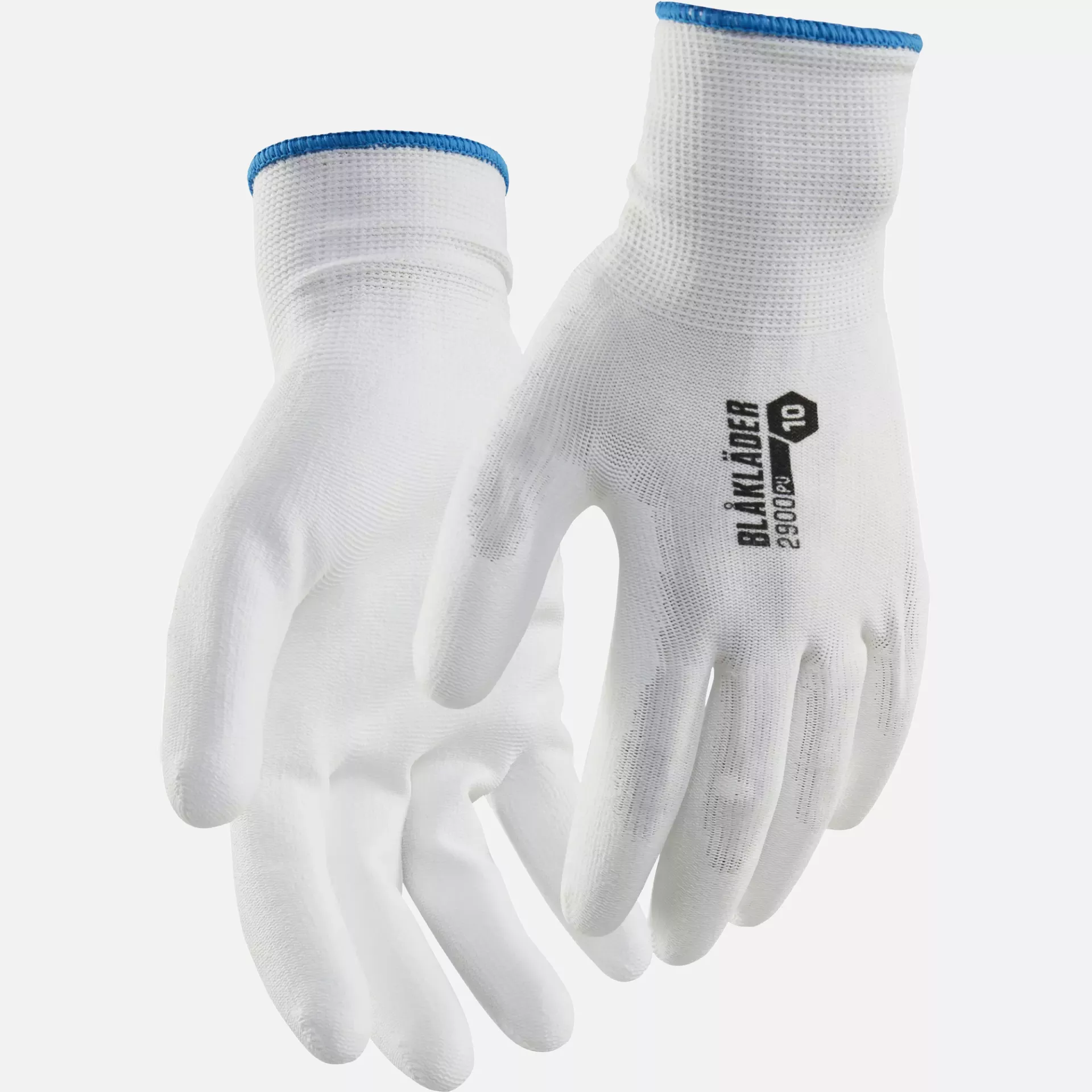 Blaklader 290014531000, PU Dipped Work Glove, White, image 1