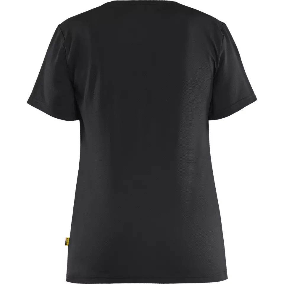 Blåkläder 342611269900, Ladies Functional UV Protection T-Shirt, Black, image 4, gallery thumbnail