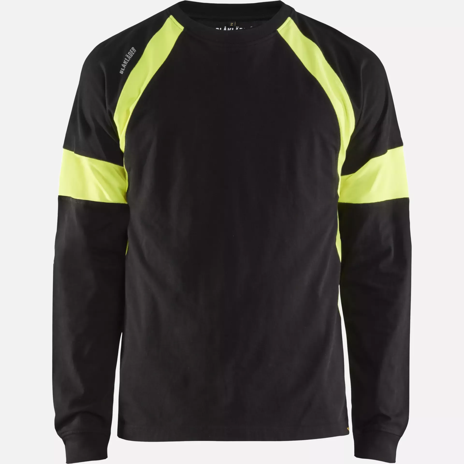 Blaklader 352010309933, Long Sleeve Shirt, Black/Yellow, image 1