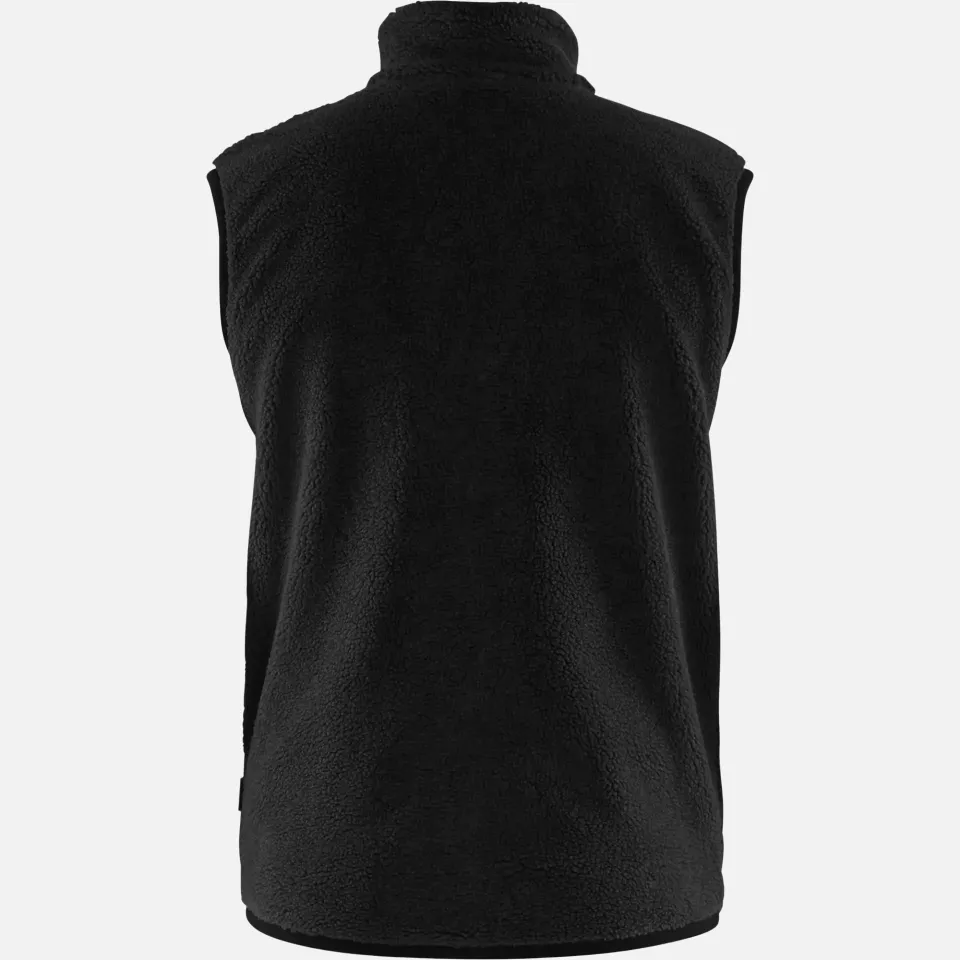 Blaklader 382029559900, Pile Vest, Black, image 4, gallery thumbnail