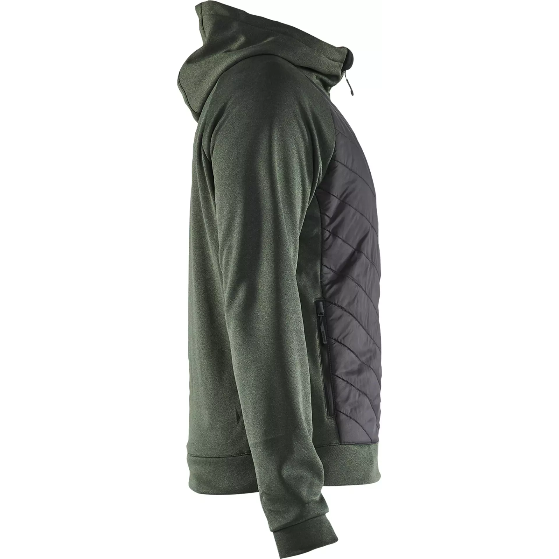 Blaklader 346325334199, Hybrid Sweatshirt, Herbstgrün/Schwarz, image 2