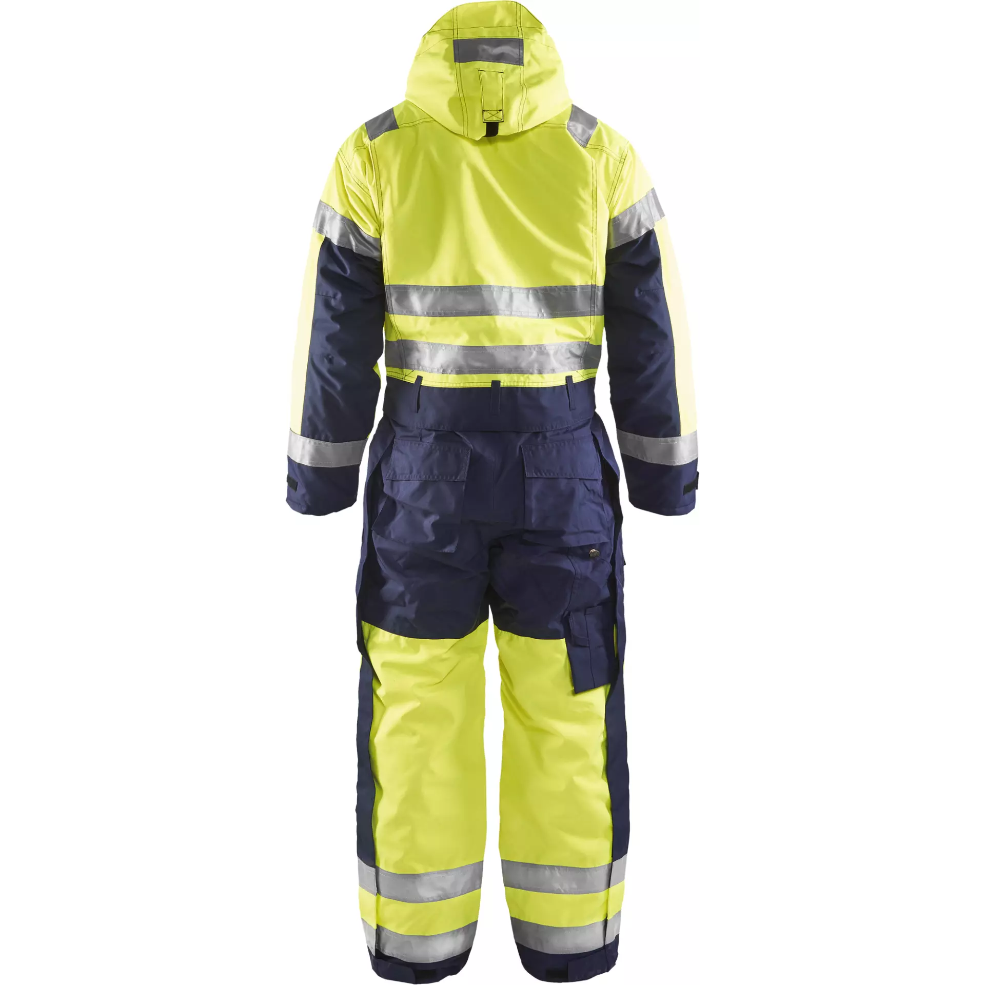 Blaklader 676319773389, High Vis Winter Coverall, Yellow/Navy, image 4